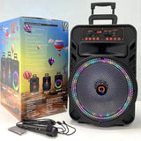 QL 2000W Stereo Wireless Portable Speaker 12" With Mic QL-1205