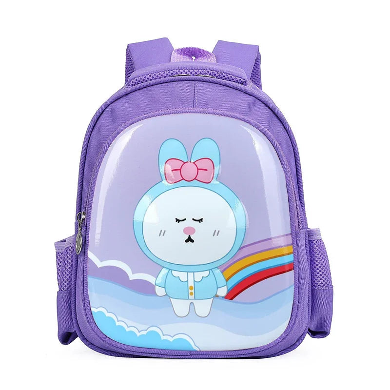 anime kid backpack Purple Cute Cartoon Kids collapsible cat carriers Jansport Backpack Pastel Yellow Size:6-Weight 10’ FUN GIFT FOR ANIME