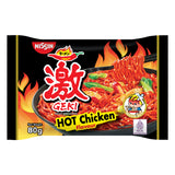 Nissin Geki Hot Chicken Flavour Instant Noodles - 80g × 5Pcs