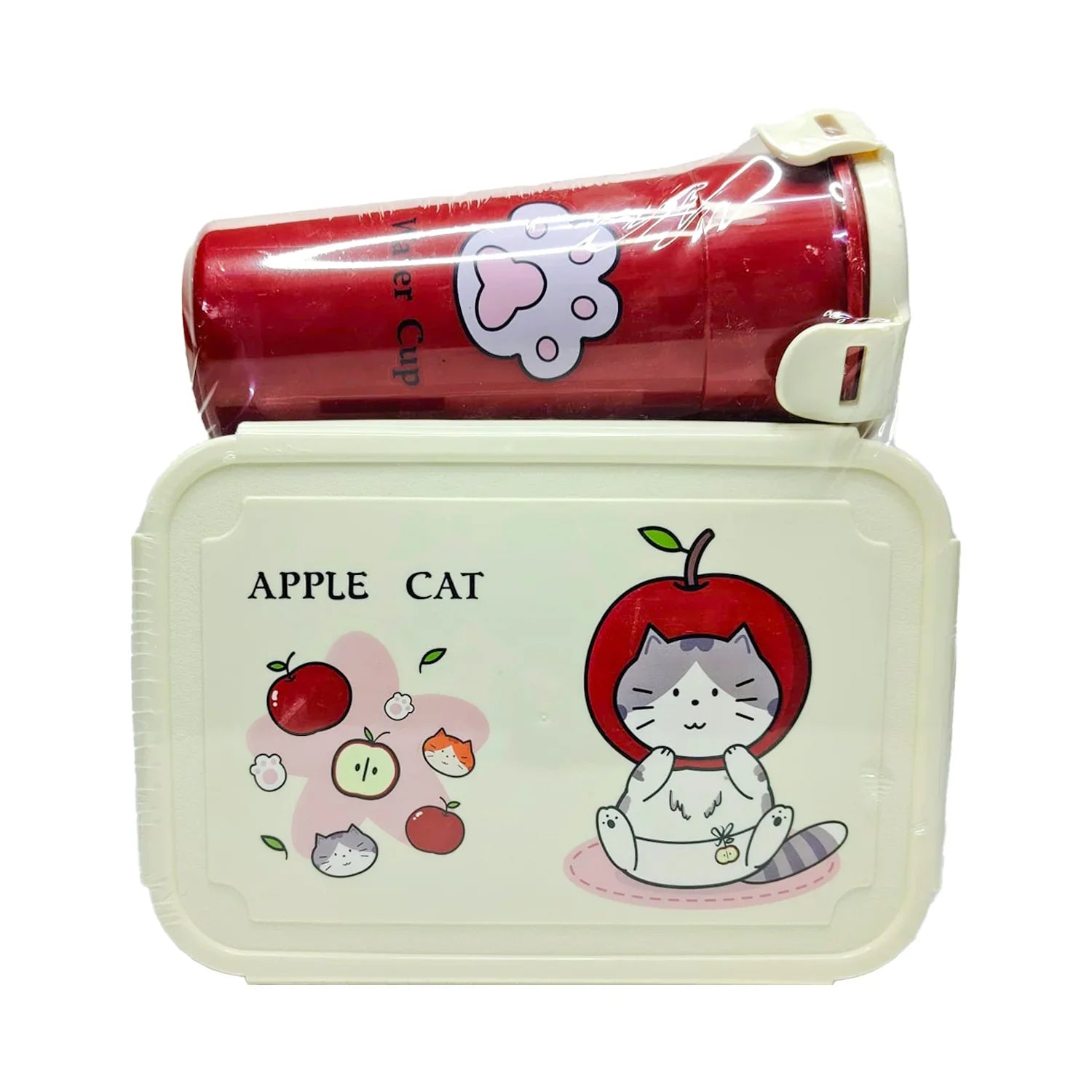 Student Lunch Box Set With Water Bottle