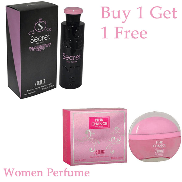 Pink Chance & Secret Women Perfumes 1+1 PR-30