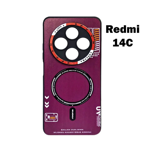 حافظة ريدمي 14C جذر النص Redmi 14C جذر النص حافظة أزياء عالية الجودة