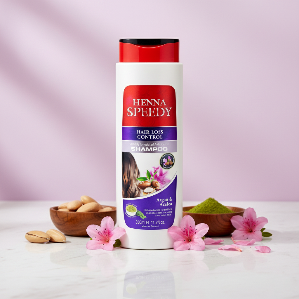 Henna Speedy Hair Loss Control Azalea Shampoo - 350ml