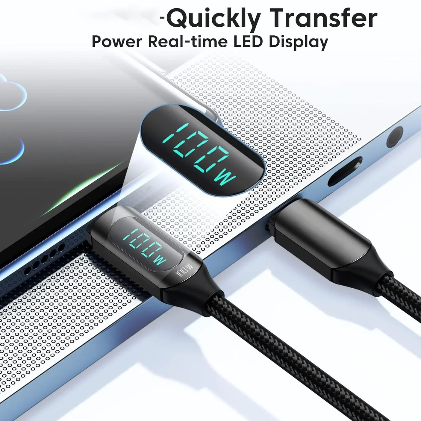 HMT 100W Type C Fast Charging Data Cable CB-77