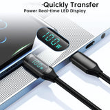 HMT 100W Type C Fast Charging Data Cable CB-77