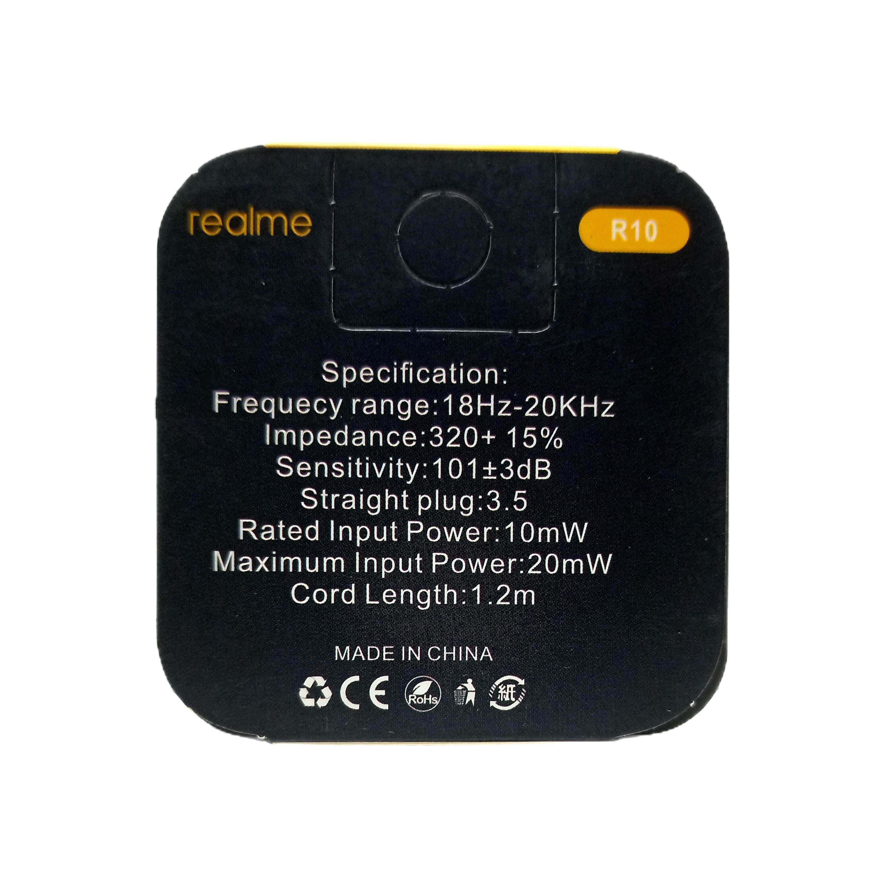 Realme Youth Buds Wired Earphone - R10