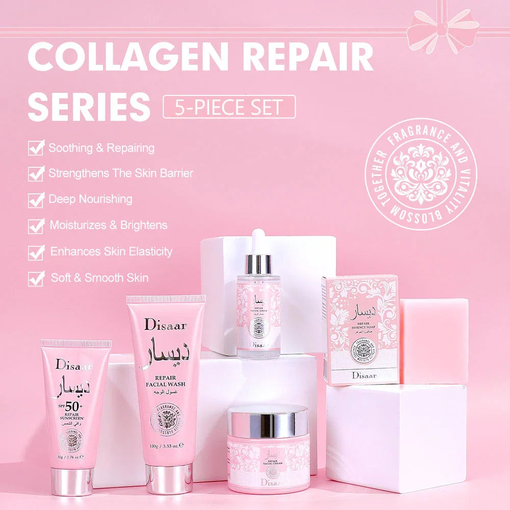 Disaar Collagen Repair Series Face Moisturizing 5 Pcs Set