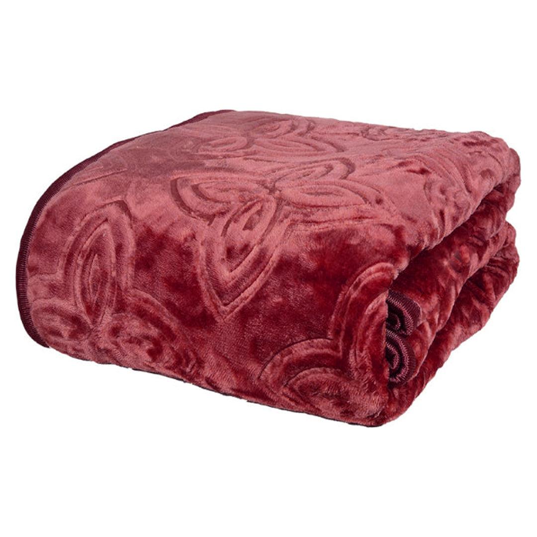 بطانية من الفلانيل متعددة الألوان عالية الجودة - متوسطة الحجم