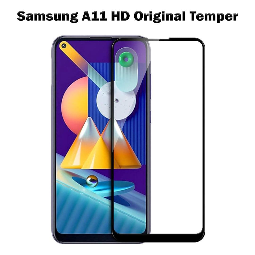 زجاج حماية أصلي لهاتف Samsung A11 HD