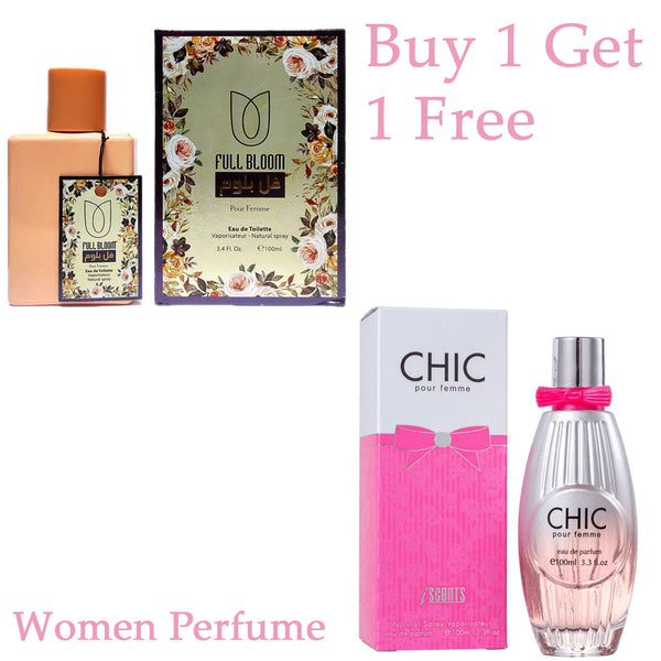 Full Bloom & Chic Pour Women Perfumes 1+1 PR-31