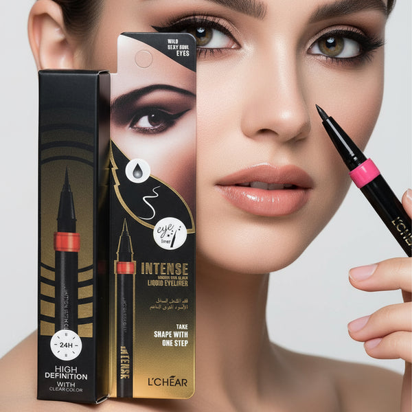 L'Chear Smooth Cool Black Liquid Eyeliner - 1g