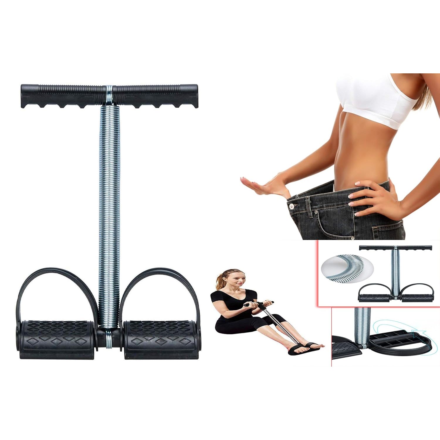 Pull Up Bar Tummy Trimmer Full Body Fitness Exerciser