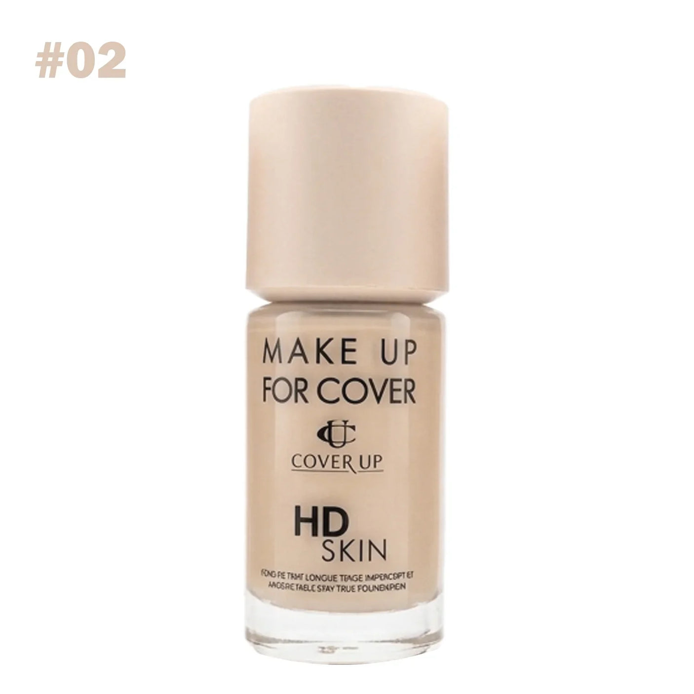 Cover Up Make Up For HD Skin Foundation - 40ml