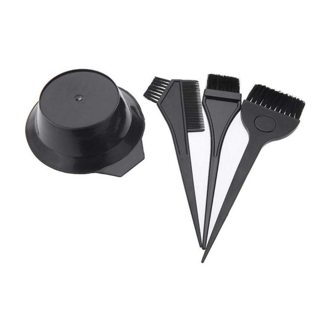 Ningjia Comb Dye Brush Kit - 4 Pcs
