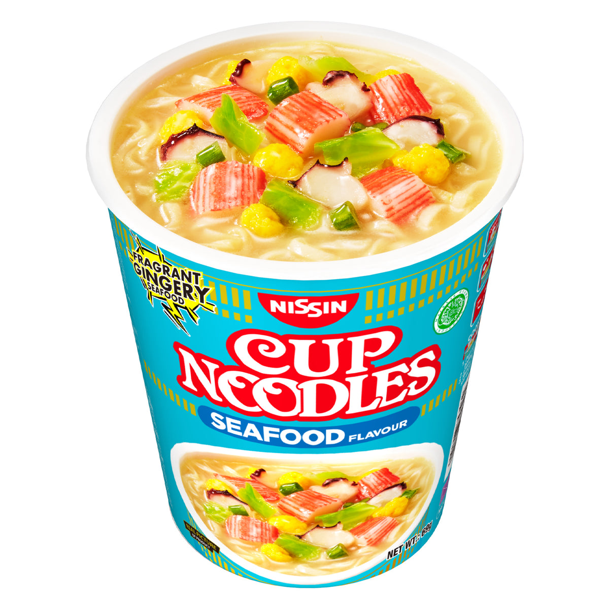 Nissin Seafood Flavour Cup Noodles - 69g