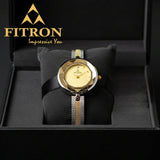 FITRON Luxury Women Wrist Watch With Unique Design - 8559L