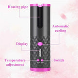Cordless Automatic Professional Hair Curler