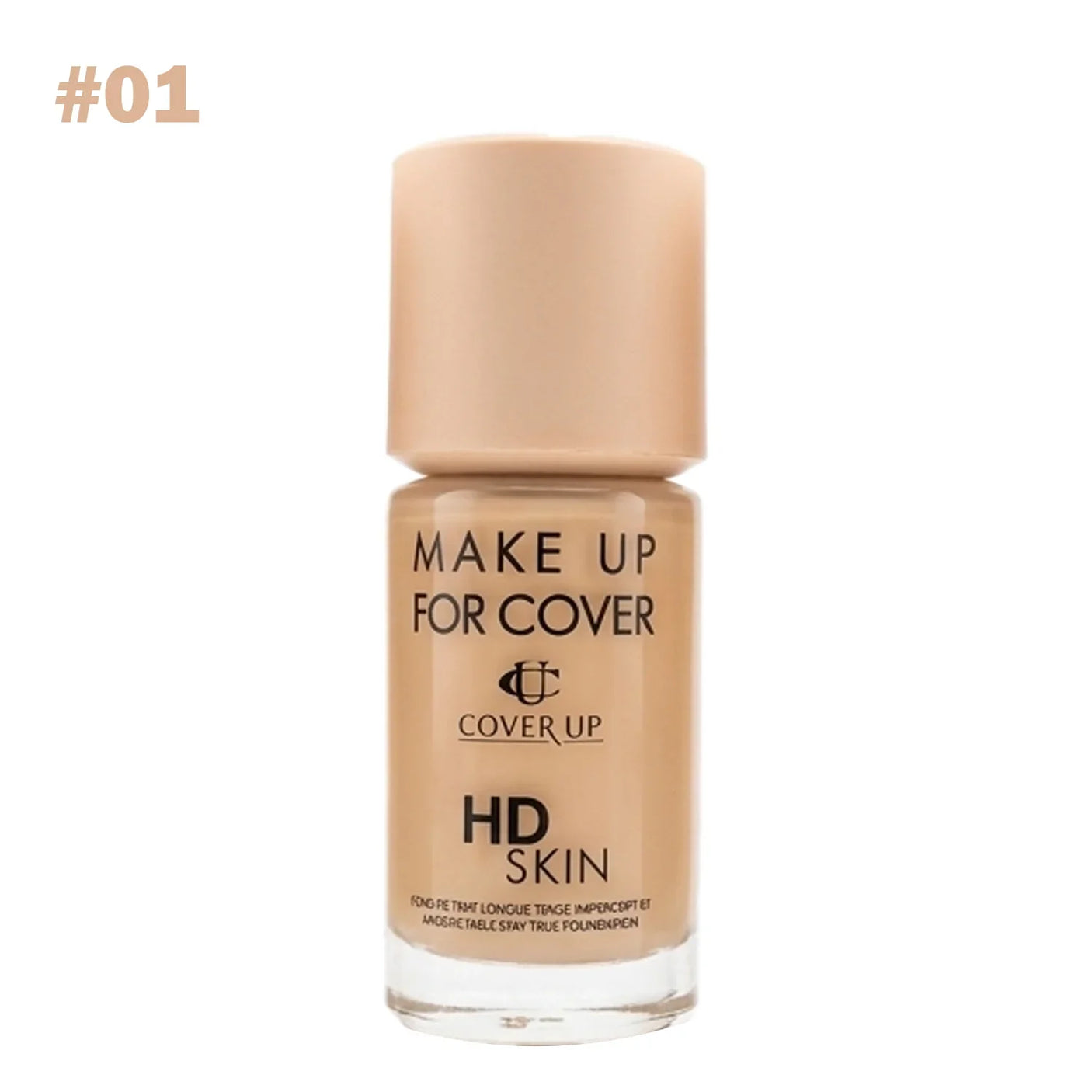Cover Up Make Up For HD Skin Foundation - 40ml