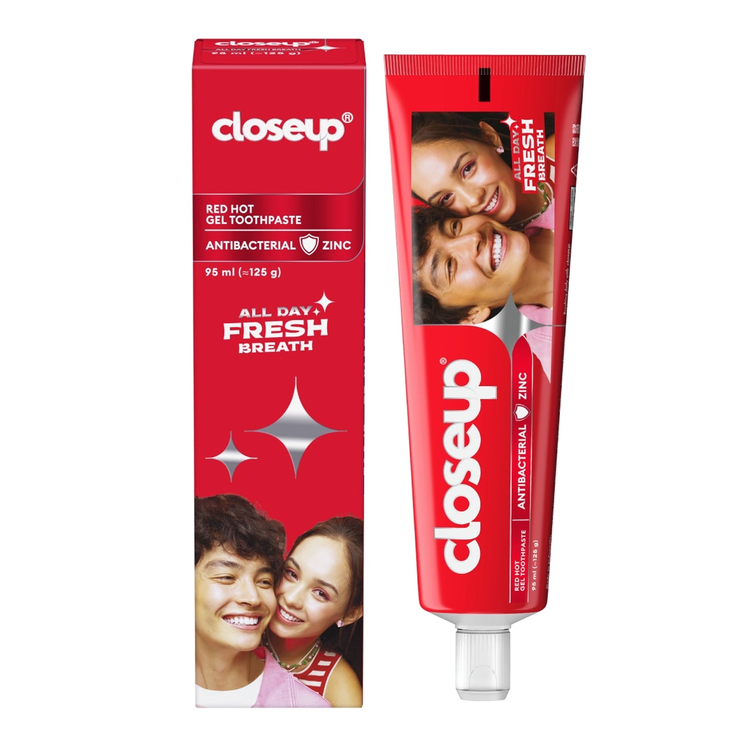 Closeup Antibacterial Red Hot Gel Toothpaste - 95ml