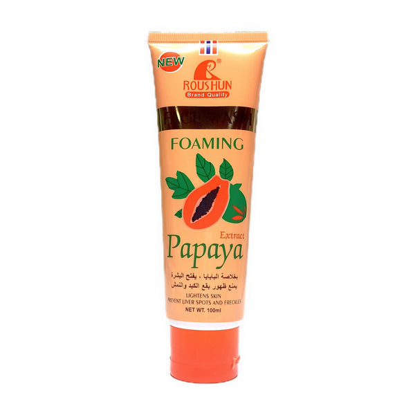 Roushun Papaya Extract Foaming Face Wash - 100ml