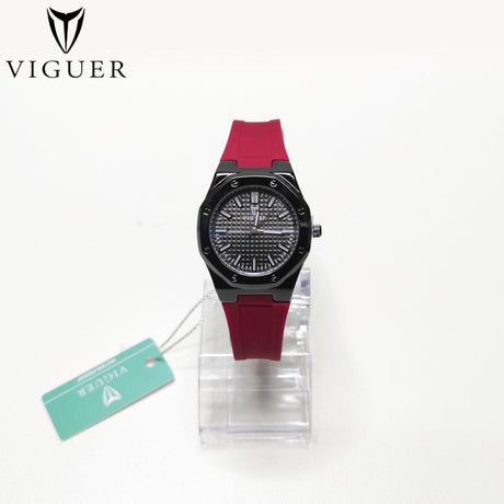 ساعة يد نسائية أنالوج مقاومة للماء من VIGUER - 1209L