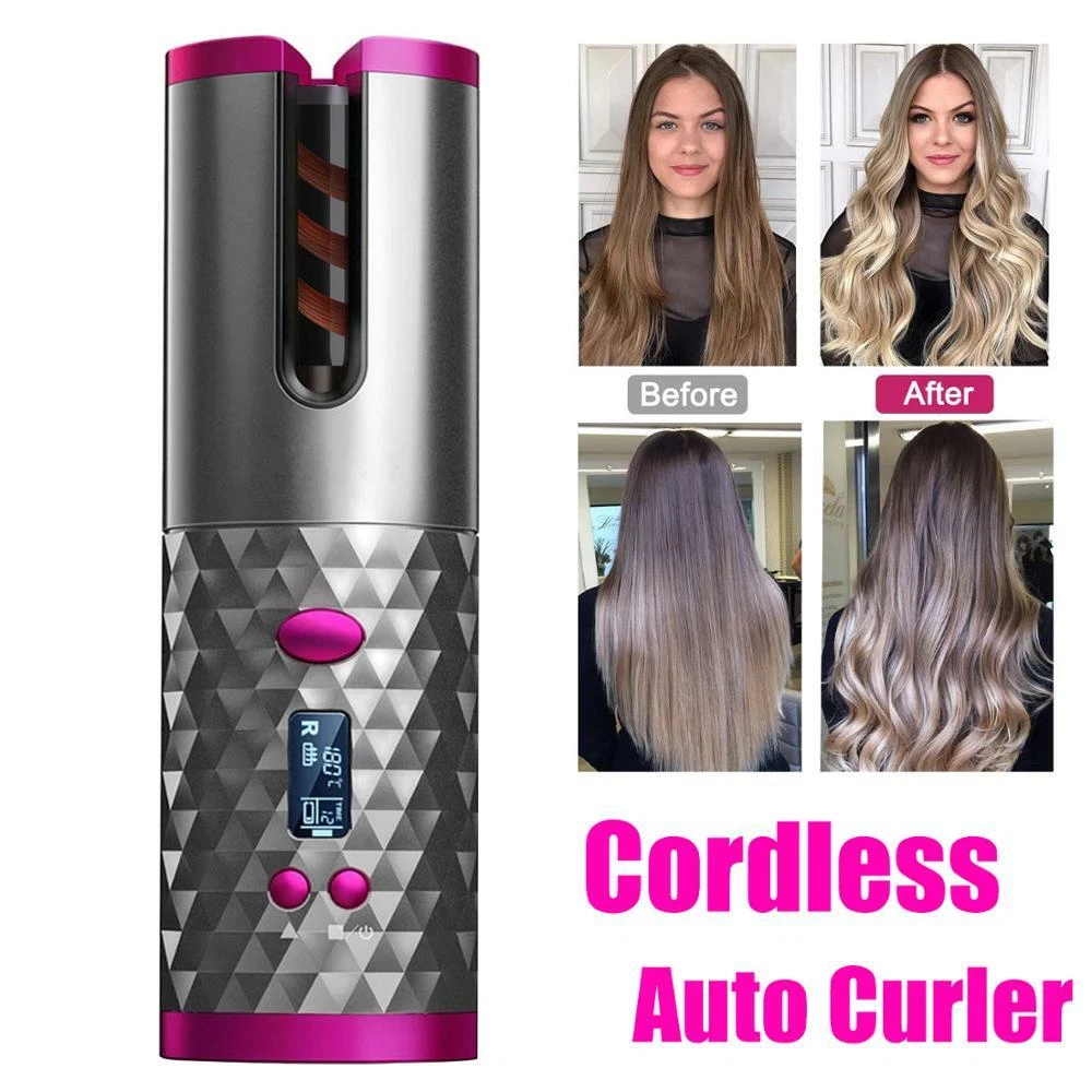 Cordless Automatic Professional Hair Curler