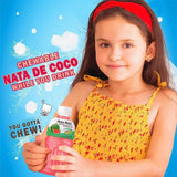 Mogu Mogu Watermelon Juice With Nata De Coco - 320ml × 6 Pcs