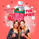 Mogu Mogu Watermelon Juice With Nata De Coco - 320ml × 6 Pcs