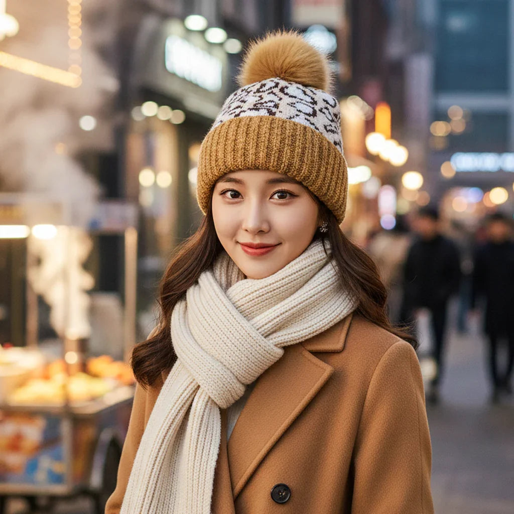 Women's Soft Winter Warm Knit Beanie Hat