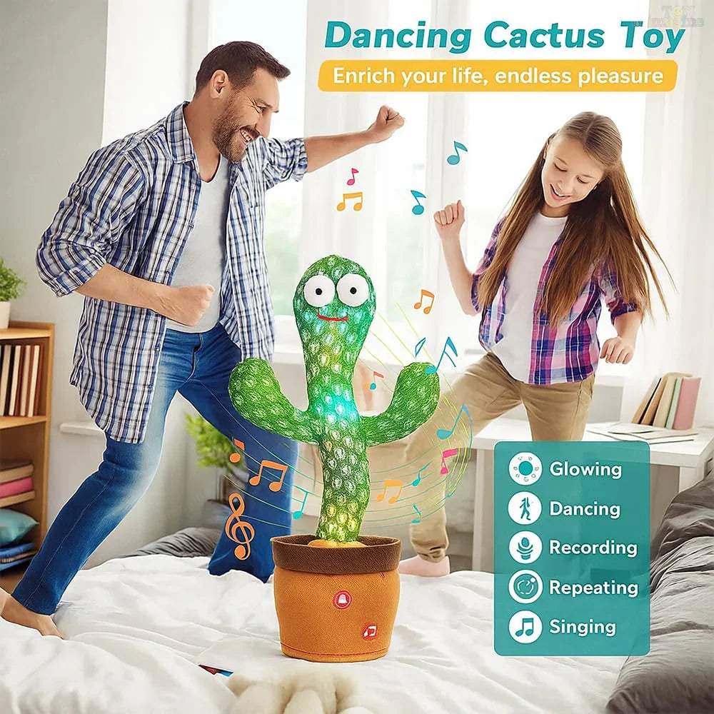Kids Dancing & Talking Cactus Toy