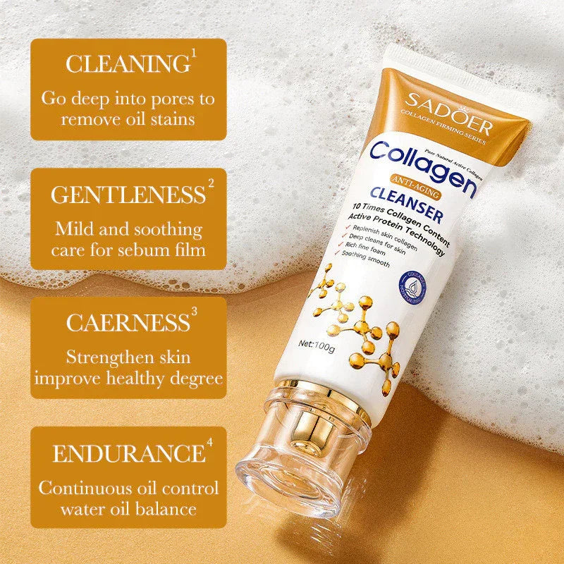 Sadoer Collagen Anti-Aging Cleanser - 100g