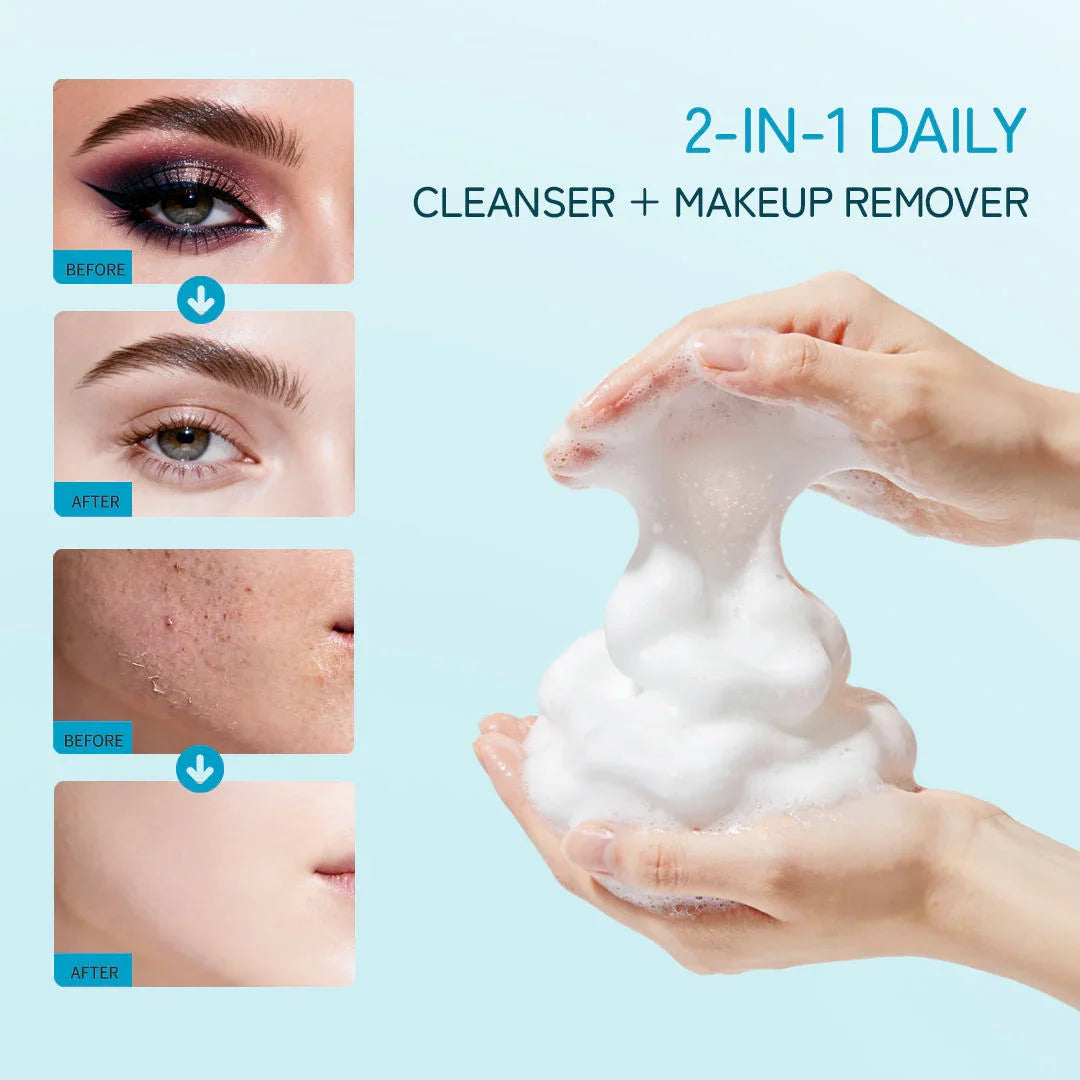 Dr.Rashel Double Tube Hyaluronic Acid Moisturising Face Wash - 40g+40g
