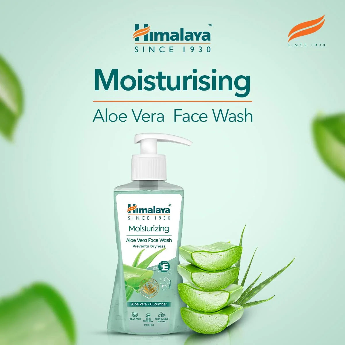 Himalaya Moisturizing Aloe Vera Face Wash - 200ml