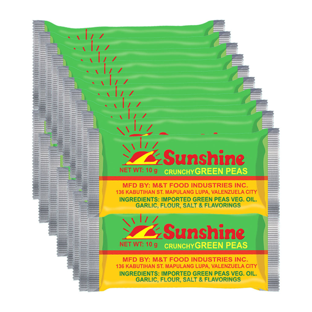 Sunshine Crunchy Green Peas - 10g × 20s