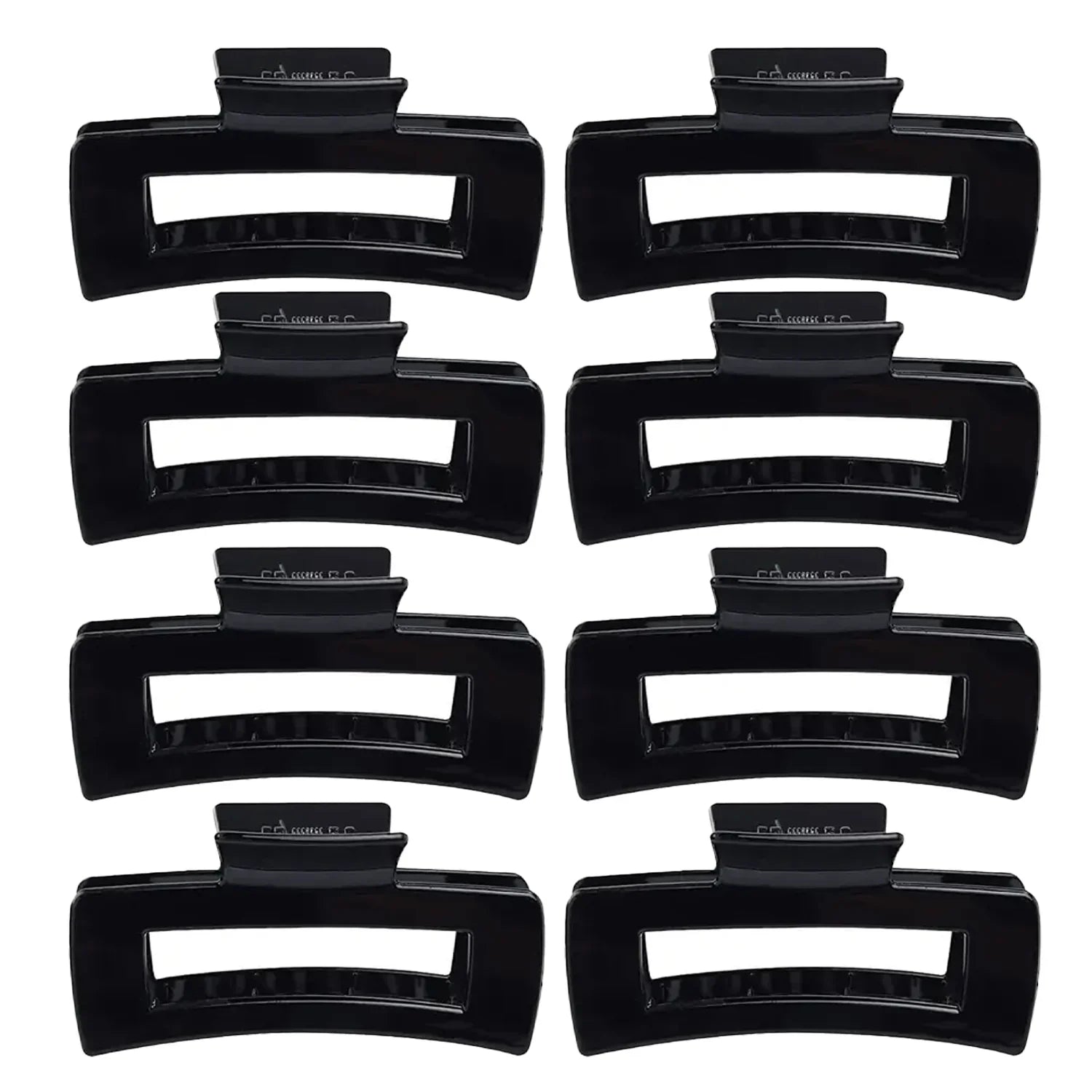 Unique Design Hair Claw Clips - 12 Pcs (KT-89A)