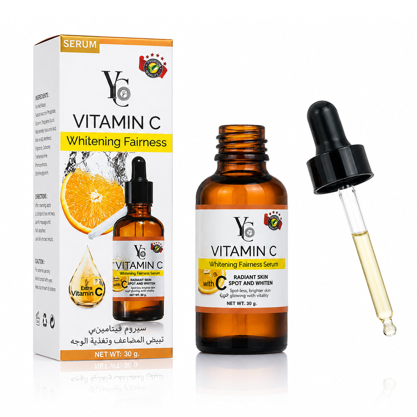 YC Vitamin C Brightening Fairness Serum - 30g