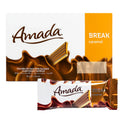 Amada Break Caramel Coated Chocolate Biscuit - 20g  x 24 Pcs