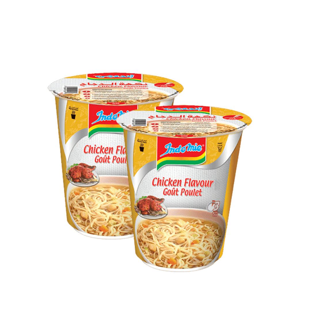 Indomie Chicken Cup Noodles 60gm × 2 Pcs (Offer)