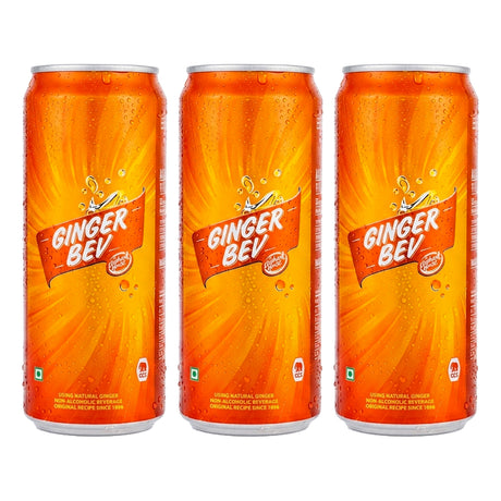 Ginger Bev Spicy-Sweet Drink - 330ml (2+1) Offer