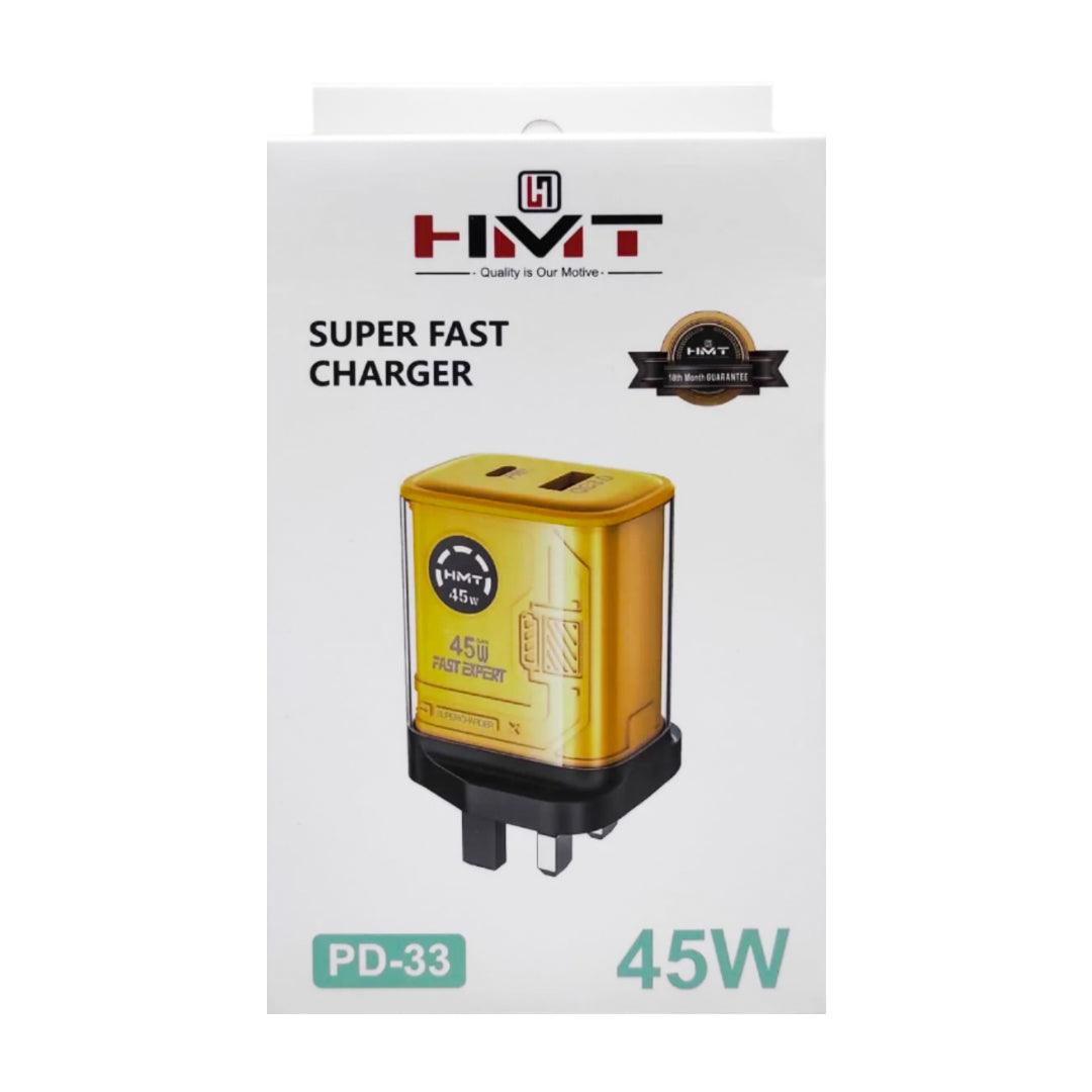 شاحن فائق السرعة PD-33 بقوة 45 واط من HMT