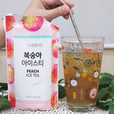 Caffe Bene Peach Ice Tea Drink - 190ml × 2 Pcs (Offer)