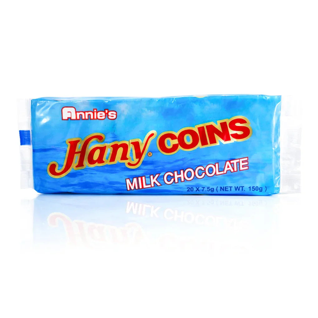 Annie's Hany Coins Milk Chocolate - 20 × 7.5g