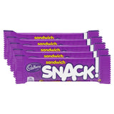 Cadbury Snack Sandwich Milk Chocolate - 22g x 5 Pcs (Offer)