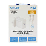 Anker Original 20W High Speed USB-C Charger With USB-C Cable