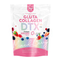 Joji Gluta Collagen DTX+ Mixed Berry Powder - 20g × 10 Sachet