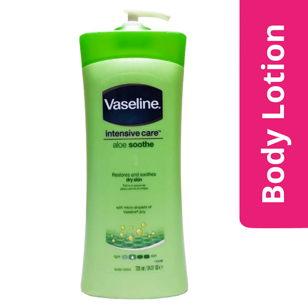 Vaseline Intensive Care Aloe Soothe Body Lotion - 725ml