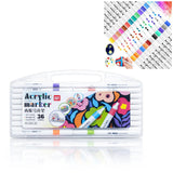Acrylic Marker For Creative & Art Painting 36 Color (3303-36)