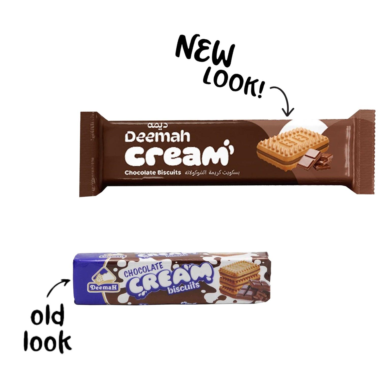 Chocolate Cream Biscuits 75g - Deemah