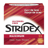 Stridex Alcohol Free Soft Touch Pads - 55s
