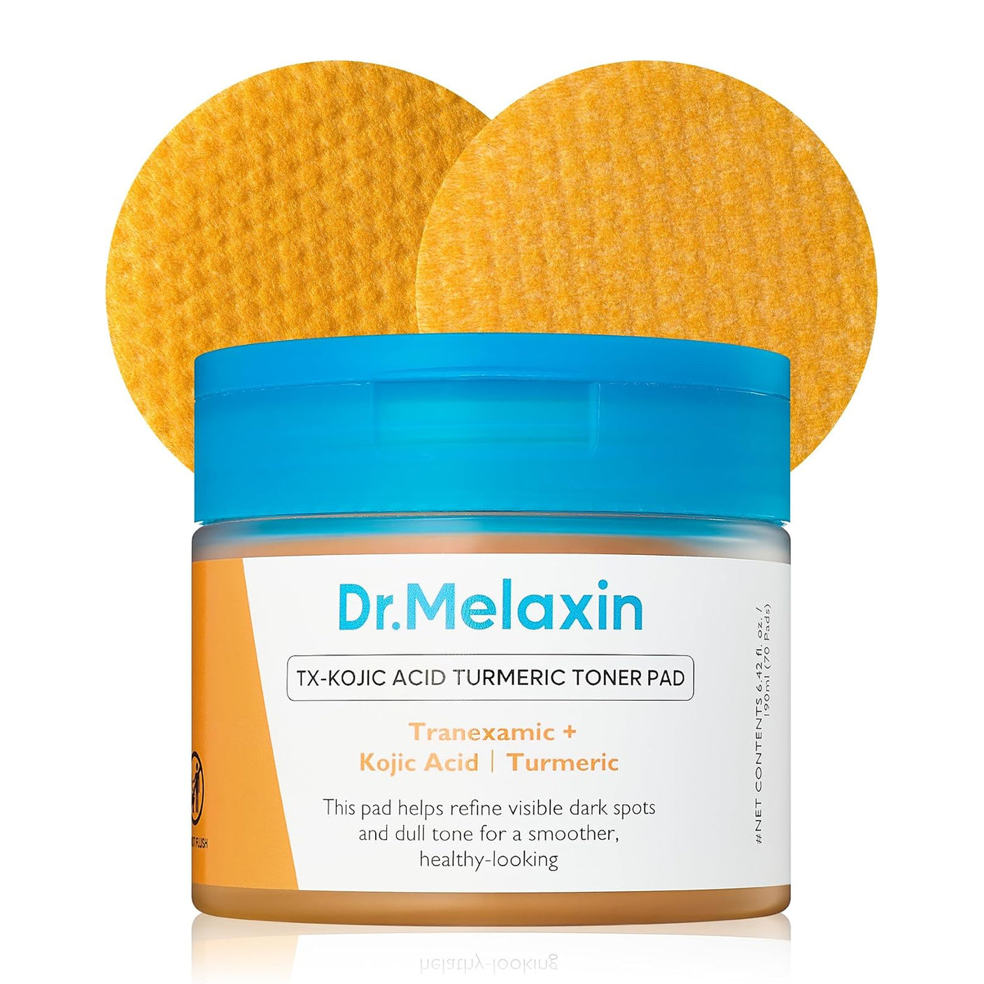 Dr.Melaxin TX-Kojic Acid Turmeric Toner Pad - 70Pads